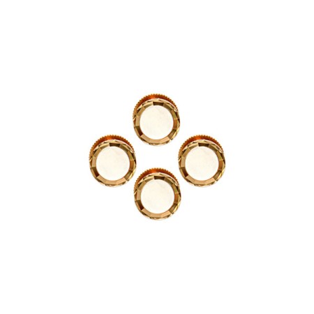Mother of Pearl Gold Plated Shirt Studs (Set of 4)