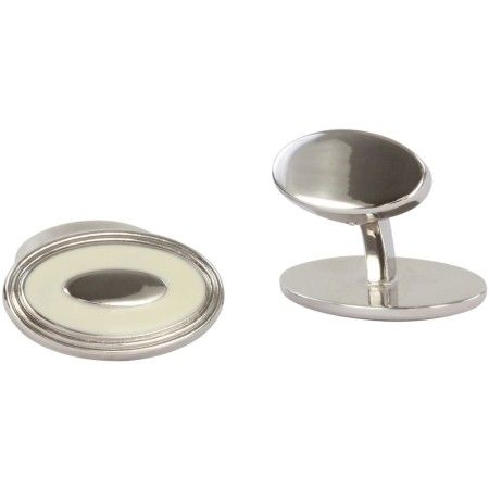 Ivory Oval David Aster Cufflinks #80-1002