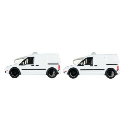 White Van Rhodium Plated Cufflinks #90-1496