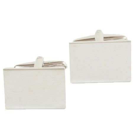 Rhodium Plated Cufflinks #90-1502