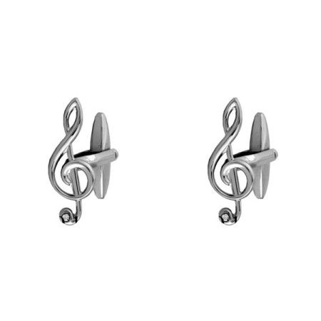 Treble Clef Musical Cufflinks