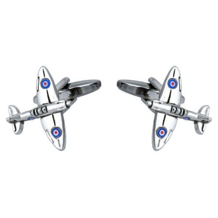 Spitfire Plane Cufflinks