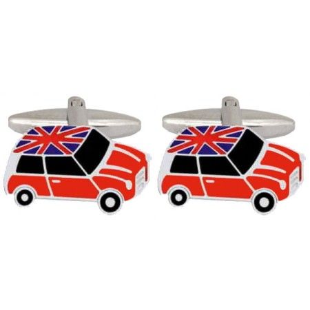 Union Jack Mini Cooper Cufflinks