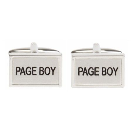 Pageboy Wedding Cufflinks