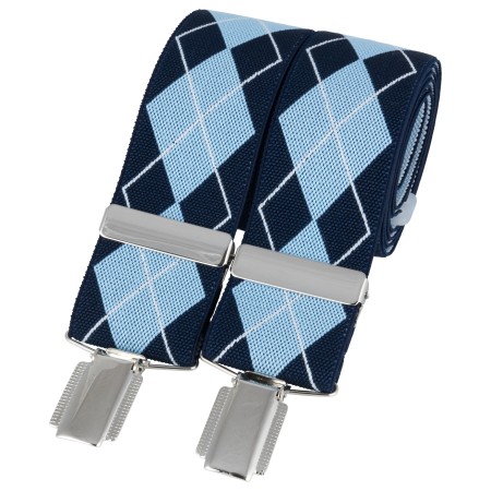 Sky Blue Diamond Braces #BR-041