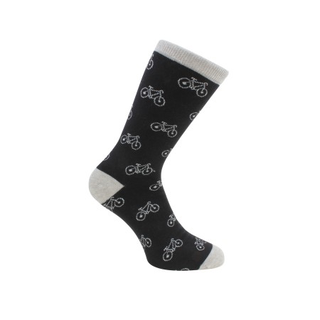 Black Bicycle Socks #S-01