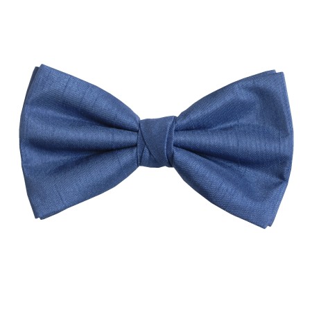 Airforce Blue Shantung Wedding Bow Tie #BB1865/5