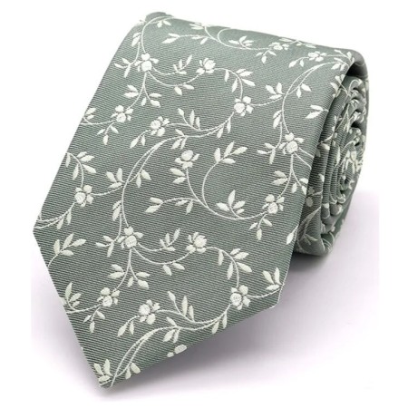 Sage Green Tumbling Petals Tie #F1919/11