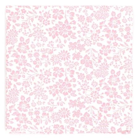 Liberty Pink ''Annabella Bartlett'' Pocket Square #LIBTPH72/1