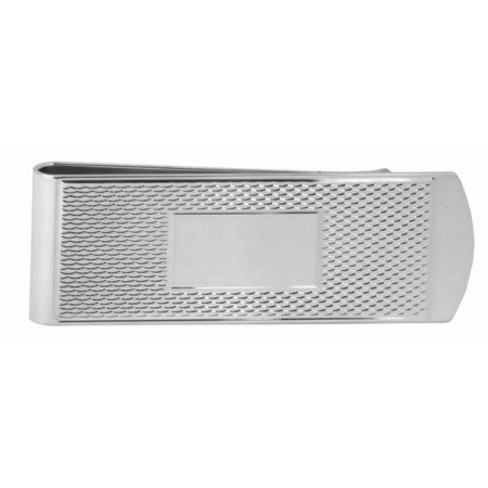 Barley Pattern Sterling Silver Money Clip