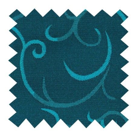 Teal Modern Scroll Swatch #AB-SWA1002/5