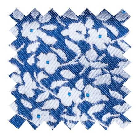Navy Blue Ditsy Floral Swatch