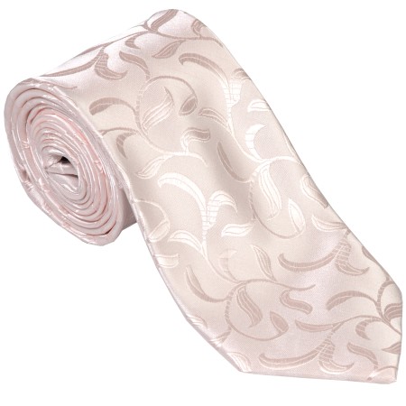 Champagne Vintage Vine Wedding Tie #AB-T1004/7