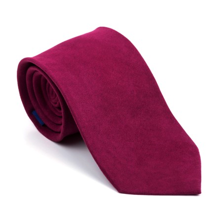 Red Velvet Suede Tie