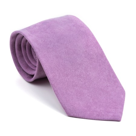 Dusky Orchid Suede Tie