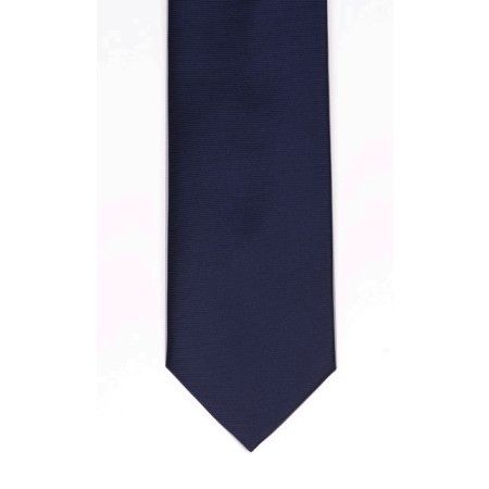 Navy Fine Twill Tie #T102/3