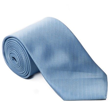 Light Blue Diagonal Weave Tie #T1834/4