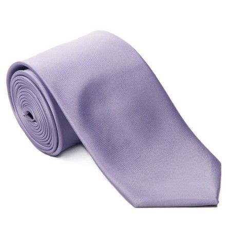 Lilac Satin Tie #T1849/1