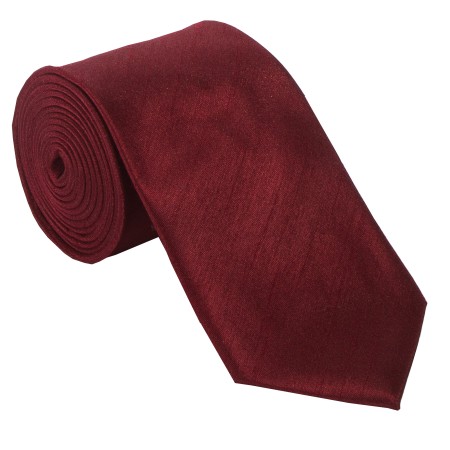 Wine Shantung Wedding Tie #T1864/4