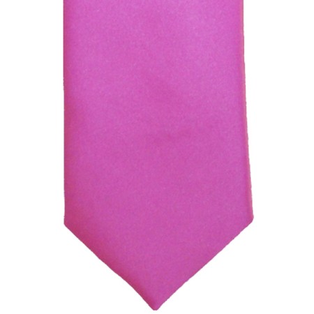 Lipstick Pink Satin Tie #T1886/3