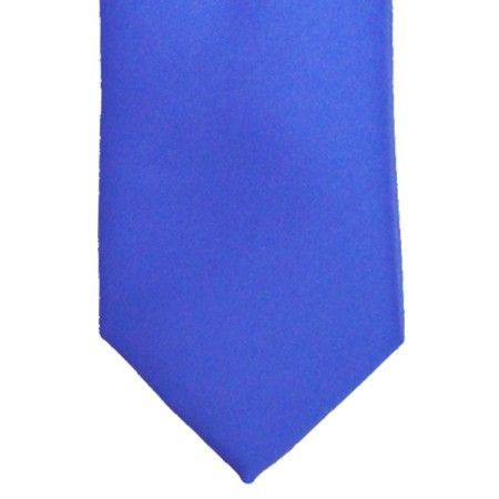 Regatta Blue Satin Tie #T1888/6
