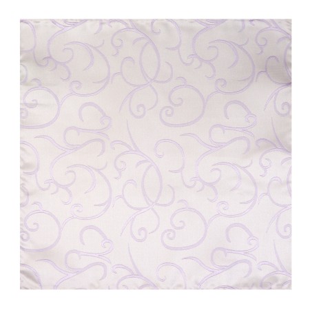 Lilac Modern Scroll Wedding Pocket Square #AB-TPH1002/1