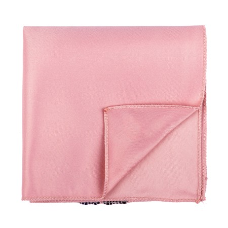 Plain Pink Roseate Pocket Square #AB-TPH1009/2