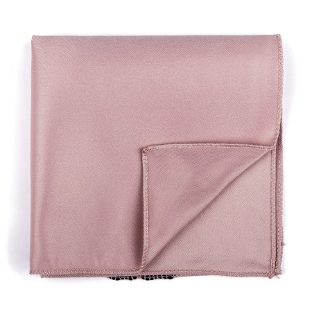 Sepia Rose Pocket Square