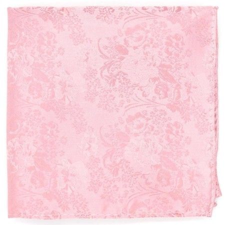 Rose Pink Pretty Floral Pocket Square #TPH1700/5