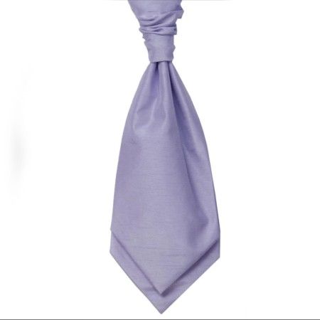 Lilac Shantung Wedding Wedding Cravat (Boys Size) #YCR1866/4