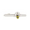 Silver Bee Rhodium Plated Tie Clip #100-1376