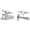 Silver Saw & Hammer Rhodium Plated Cufflinks #90-1001