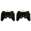 Black PS3 Controller Rhodium Plated Cufflinks #90-1346