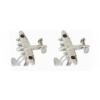 Silver Lancaster Bomber Rhodium Plated Cufflinks #90-1365