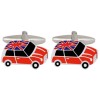 Union Jack Mini Cooper Cufflinks
