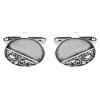 Engraved Oval Cufflinks