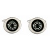 Silver Compass Cufflinks #90-9079