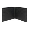 Black Real Leather Wallet #LW-13