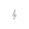 Silver Treble Clef Tie Tac #T-1015