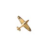 Gold Spitfire 9ct Gold Tie Tac #T-1264