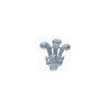 Silver Prince of Wales Feathers Tie Tac #T-7288