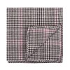 Brown Check Pocket Square #AB-TPH1007/4 ##LS