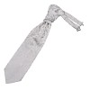 Silver Vintage Vine Wedding Cravat #AB-WCR1004/5 ##LS2