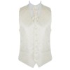 Cream Royal Swirl Waistcoat #AB-WWA1001/7 ##LS