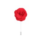 Red Flower Lapel Pin #L-04