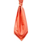 Dark Coral Self Tie Twill Cravat #WCS104/1 #LAST STOCK