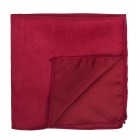 Ruby Red Suede Pocket Square #AB-TPH1006/13
