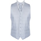 Glacier Grey Floral Waistcoat #AB-WWA1012/1 