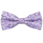 Lilac Royal Swirl Wedding Bow Tie #AB-BB1001/1 