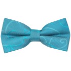 Turquoise Modern Scroll Wedding Bow Tie #AB-BB1002/2 